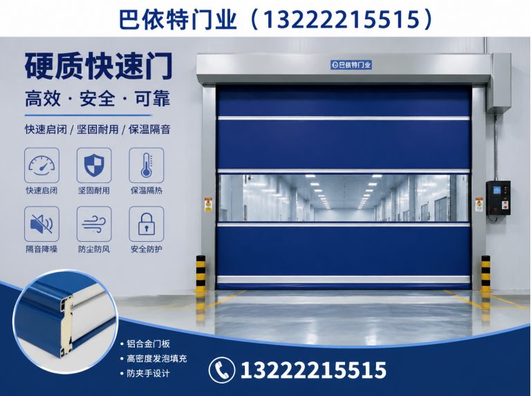 苏州工业园区硬质快速门展示图